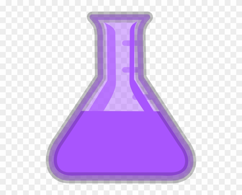 Beaker Clip Art Purple #418073