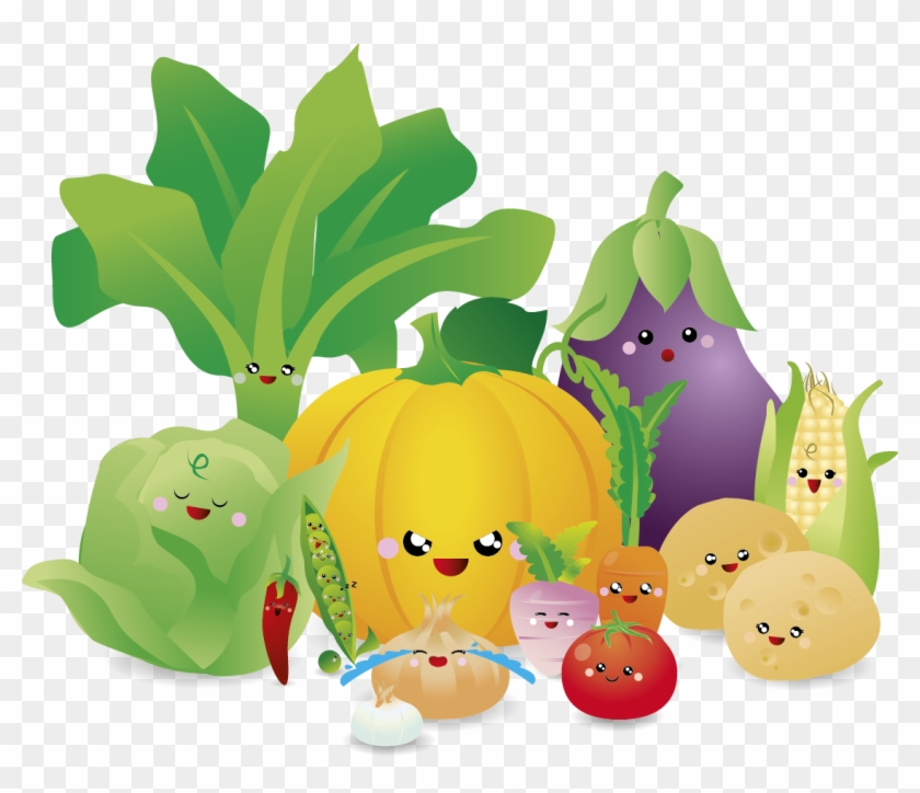 Veggie Burger Vegetable Cartoon Drawing - Cartoon Vegetables Free Vector  Download - Free Transparent PNG Clipart Images Download