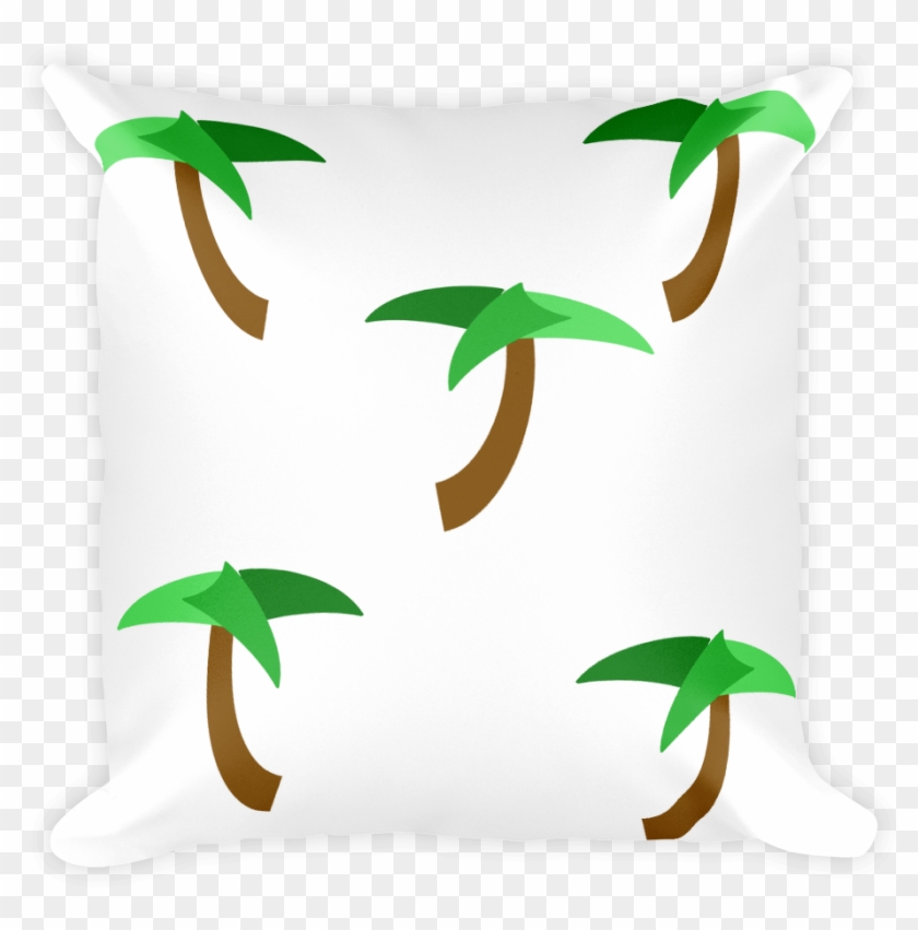 Palm Tree Print Throw Pillow - Palm Tree For Print #418110