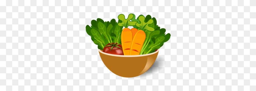 Vegetable Bowl - Vegetable And Food Clipart #418295