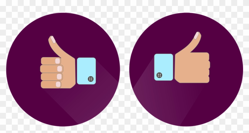 Thumbs Up Svg Png Icon Free Download - Like Button #418379