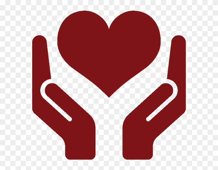 Charity, Compassion, Gift, Hand, Heart, Mercy Icon - Cutline Craft Compassion Care Empathy Love Pity Style #418424