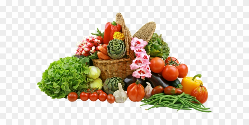 Vegetables Png Pictures - Fruits And Vegetables Basket Png #418442