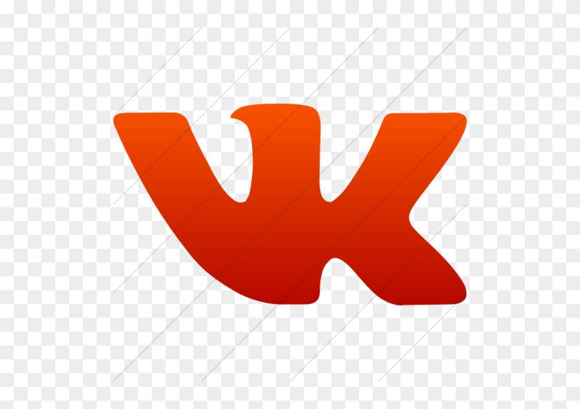 Vk Social Network Logo - Vk Png Red #418457