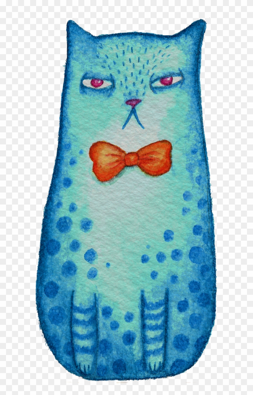 Free Blue Kitty Clipart - May 28 #418471