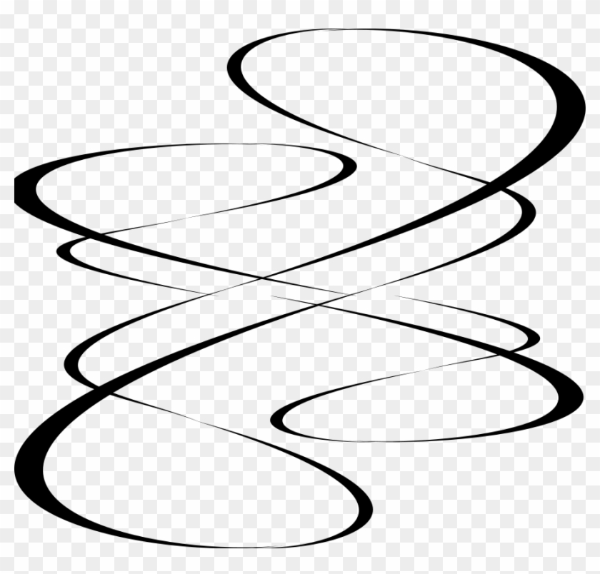 Decorative Curves Png Image - Fancy Lines Clip Art #418612