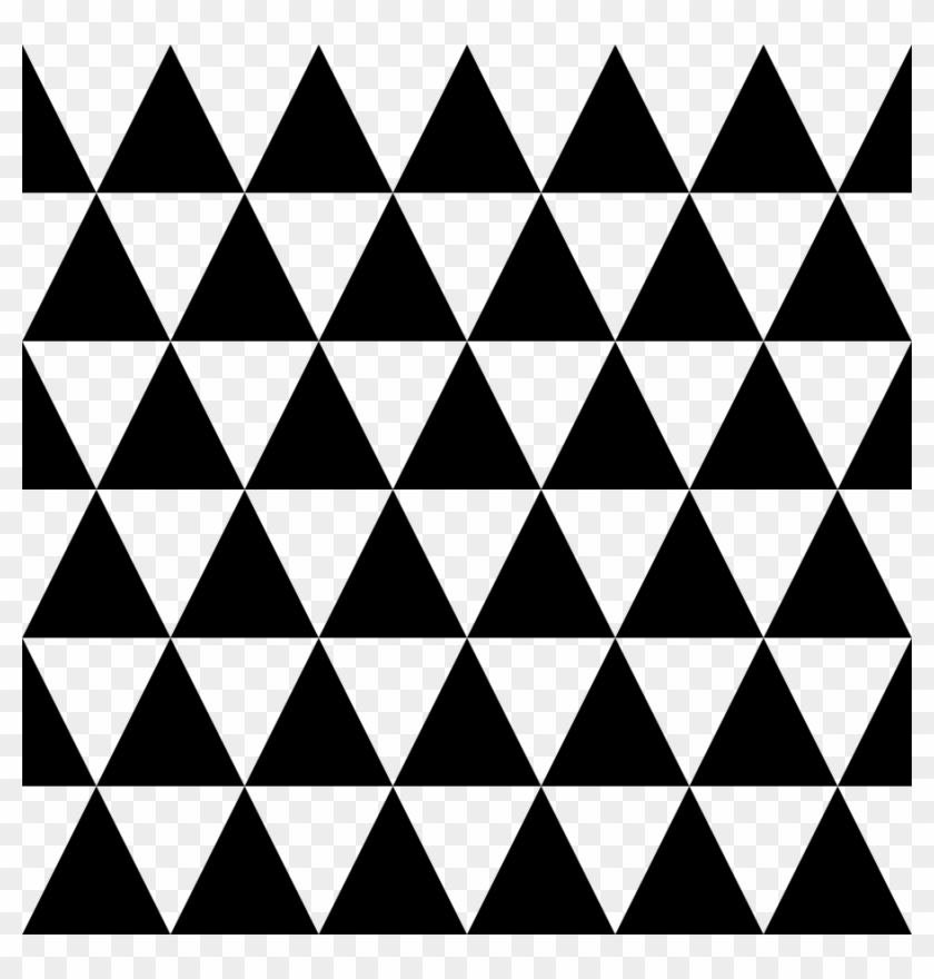 Isosceles Triangle Tessellation Clip Art - Tessellation Art With Triangles #418728