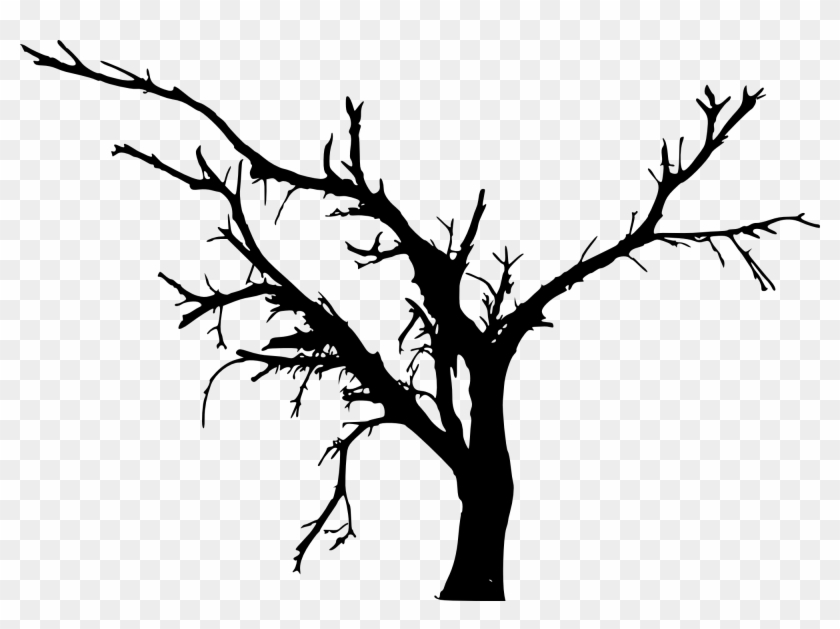 Free Download - Bare Tree Silhouette Png #418795