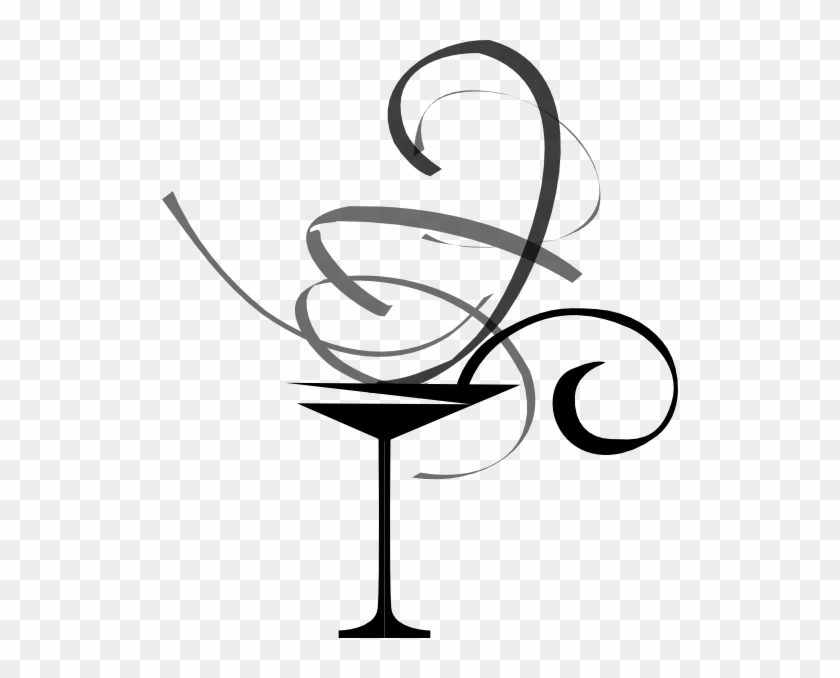 Cocktail Glasses Clipart #418866