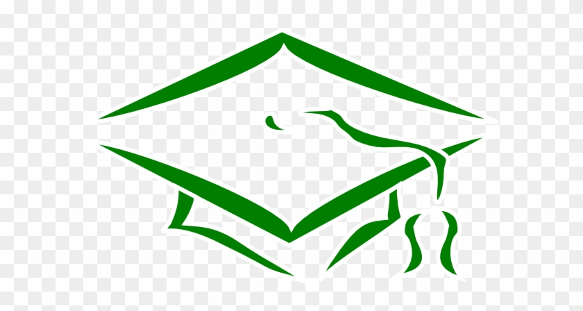 Green Mortar Board #418877