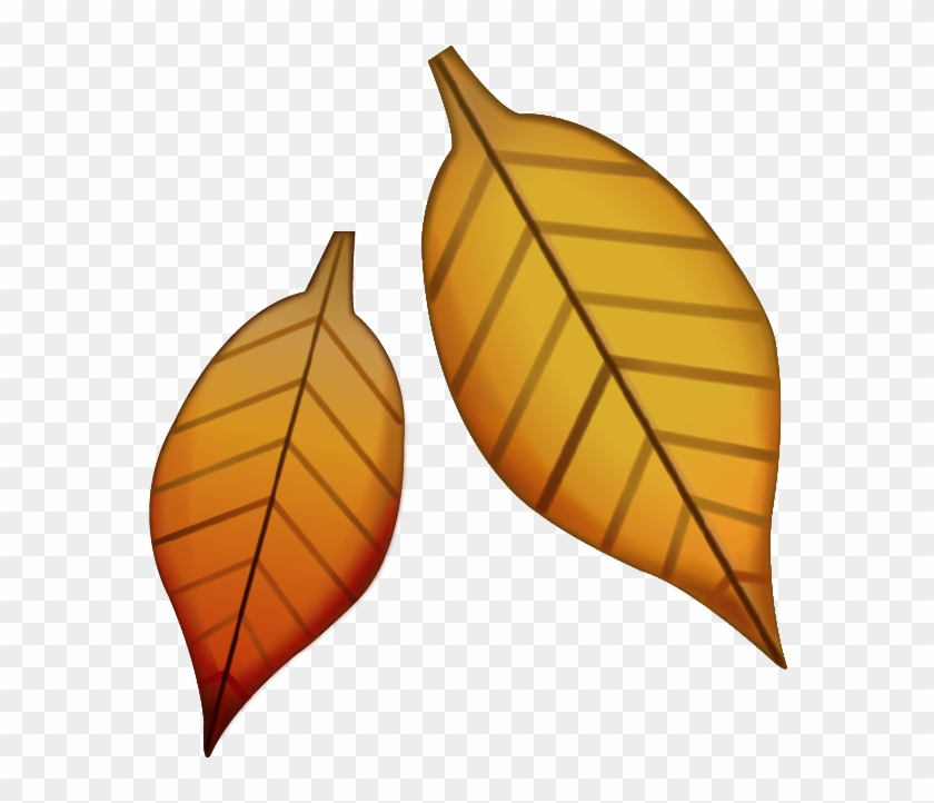 Emoji Clipart Leaf - Leaves Emoji Png #418905