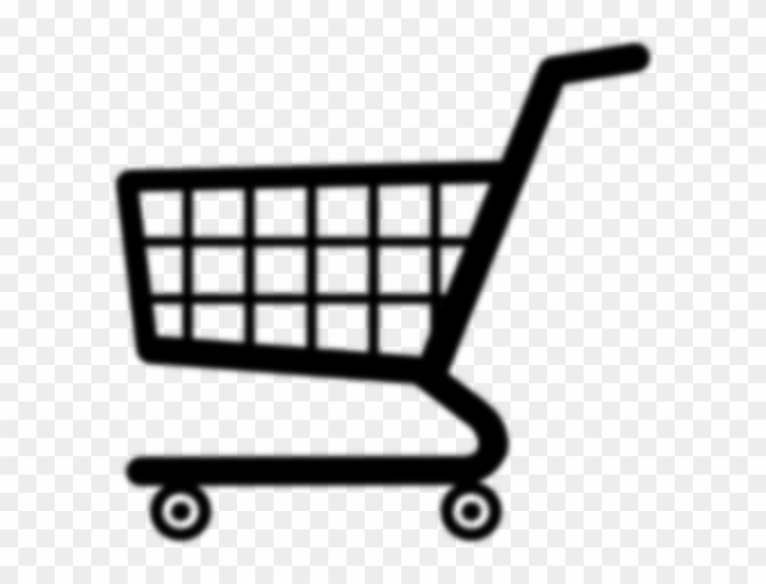 Shopping Cart Icon Blurred Clip Art At Clker - Shopping Cart Icon #418975