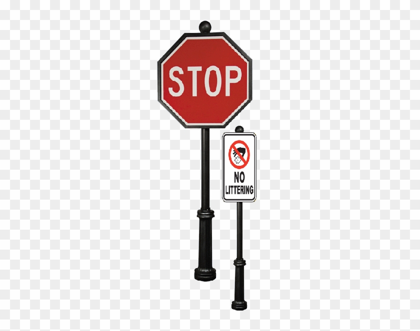Decorative Stop Sign Posts #418981