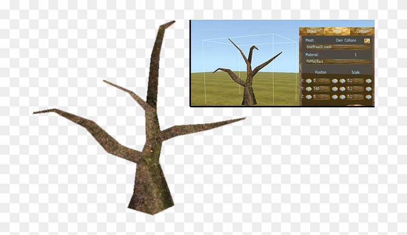 Free To Download Very Lowpoly Dead Tree By Mossasaurus - Art #419071