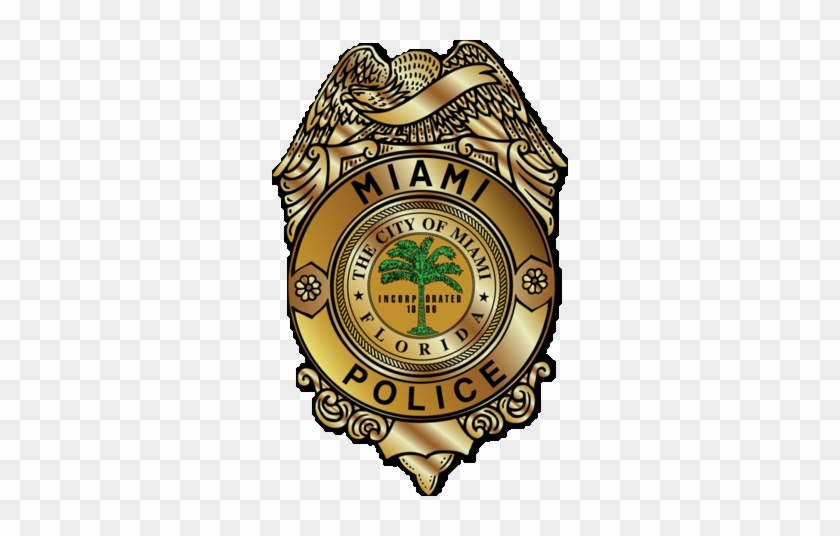 Police Badge Clipart - Miami Police Department Badge #419120