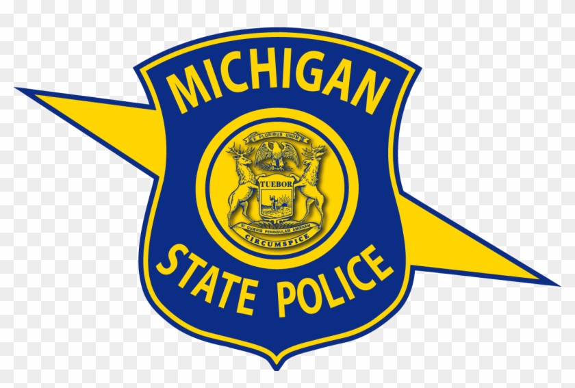 Pin Police Badge Clipart Png - Michigan State Police Logo #419125