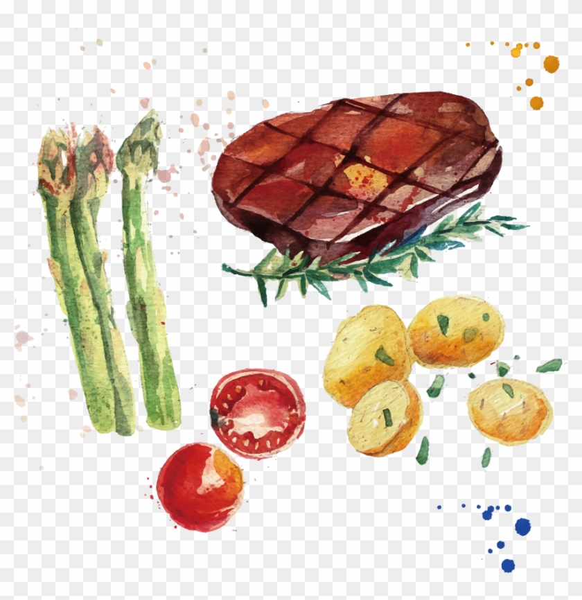 Chicken Fried Steak Hamburger T-bone Steak - Blank Recipe Book: Wholesome Food #419238