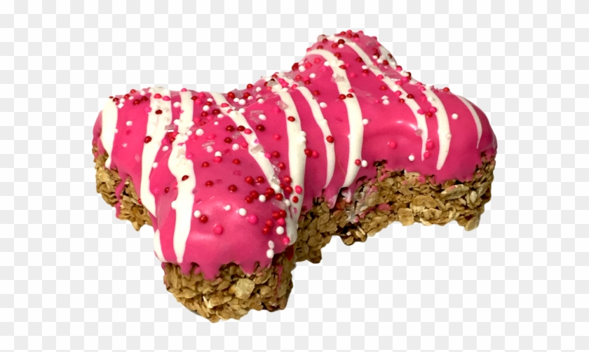 Valentine's Day Granola Dog Bone - Chocolate Cake #419264