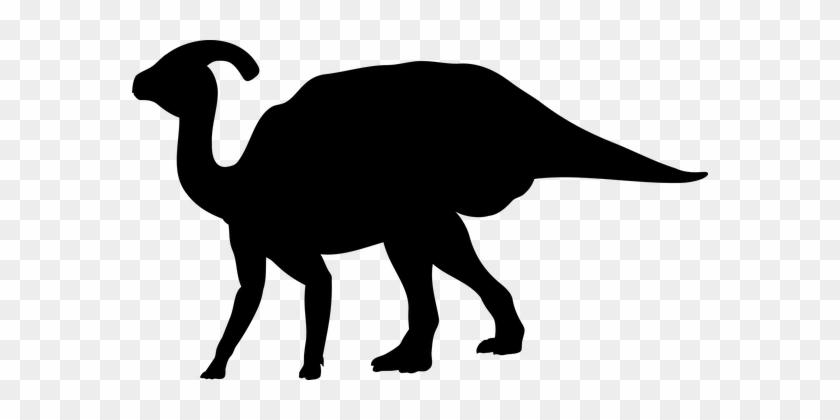 Corythosaurus Silhouette Clip Art - Dino Silhouette #419269