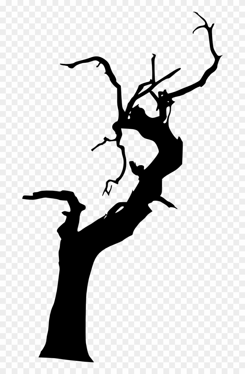 10 Spooky Dead Tree Silhouette Vol - Dead Tree Png #419377