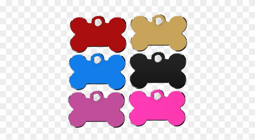 Pet Id Tags Bone - Bone #419384