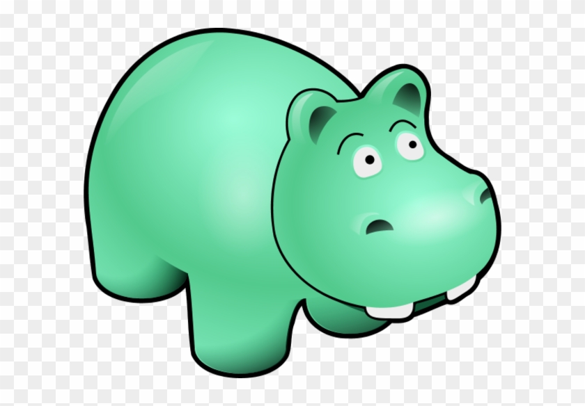 Hippopotamus Clip Art - Custom Cartoon Hippo Throw Blanket #419460