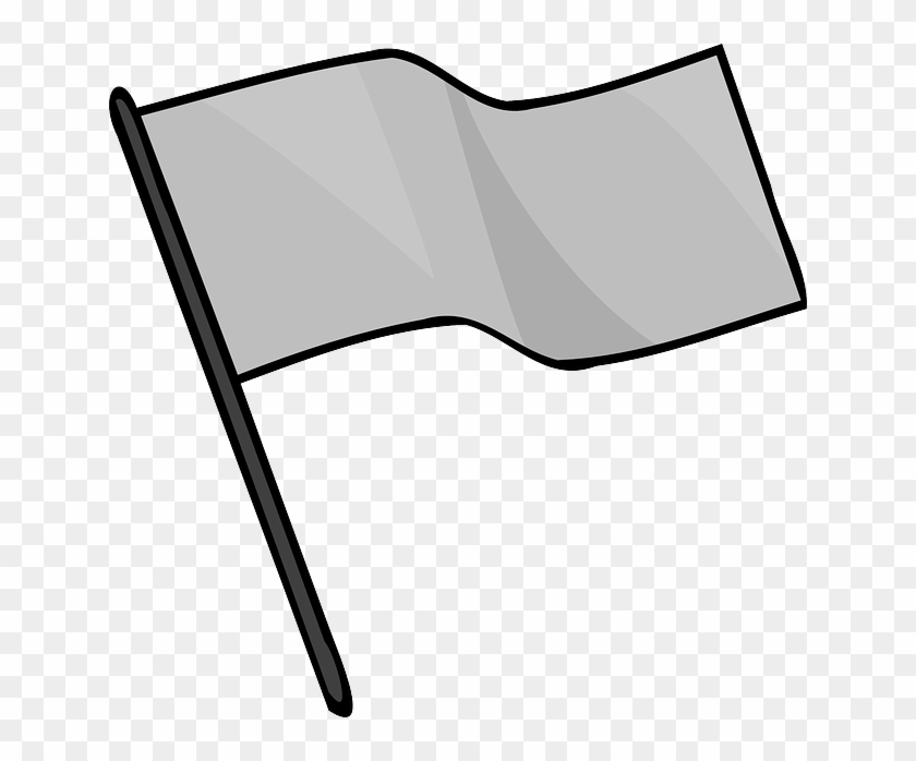 Gray Clipart Flag - Capture The Flag Clipart #419544