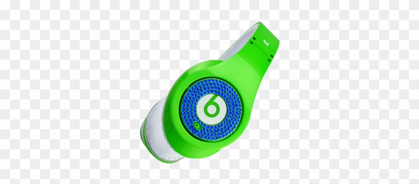 Headphones Beats By Dre Studio Ruby Diamond Color Green - Green #419593
