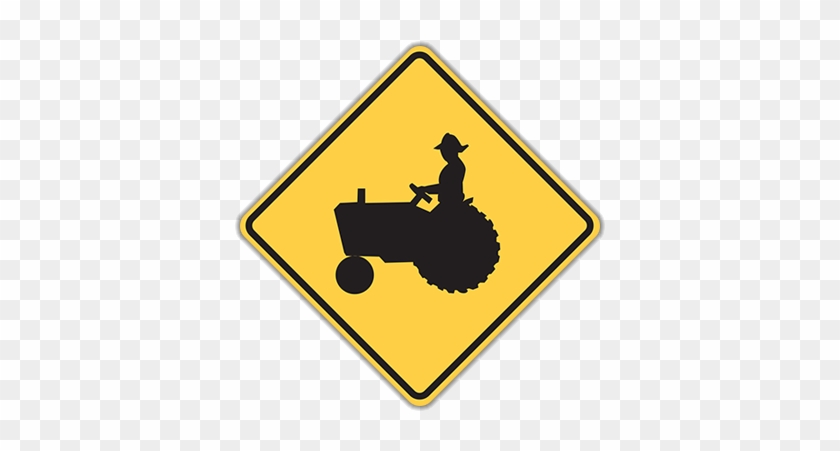 12 - Tractor Road Sign #419601