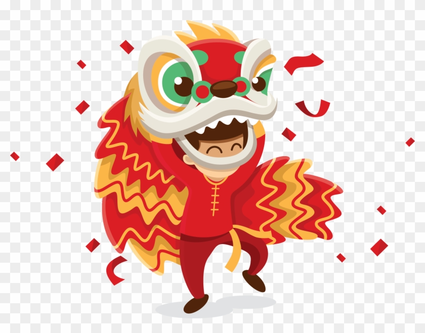 Chinese New Year Firecracker - Chinese New Year Png Dragon #419648