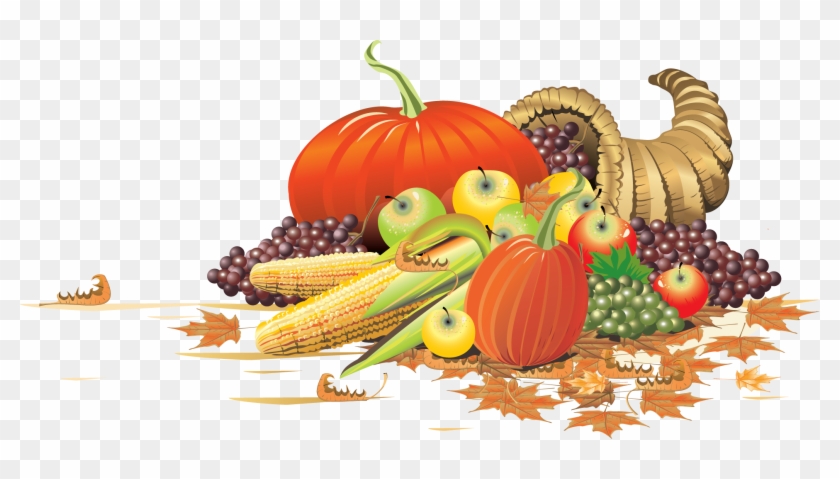 Happy Thanksgiving - Cornucopia Transparent #419649