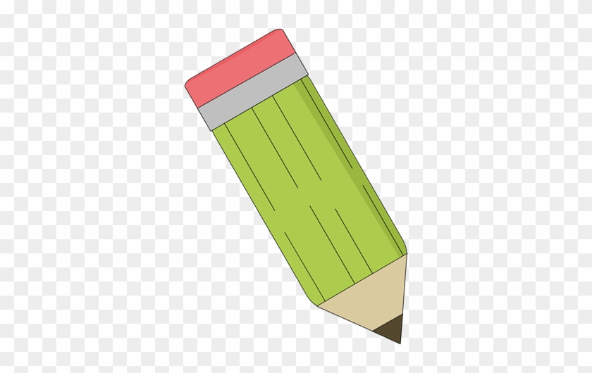 Green Pencil - Green Pencil Clipart #419676