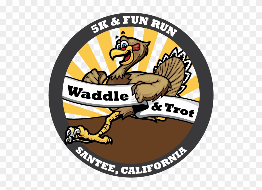 Run The Waddle & Trot 5k On Thanksgiving Day - Cartoon #419703