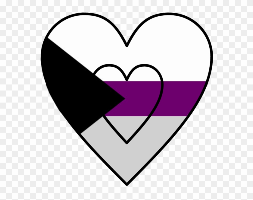 Demisexual Pride Heart By Patchwork Heart - Heart #419749