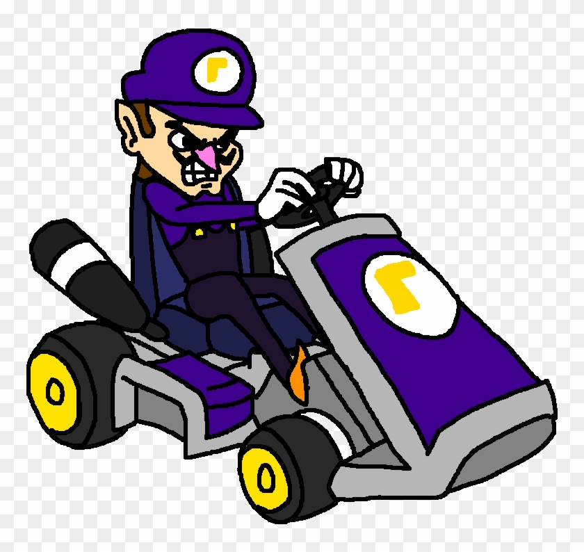 Mario Kart Art Day - Mario Kart Waluigi #419892