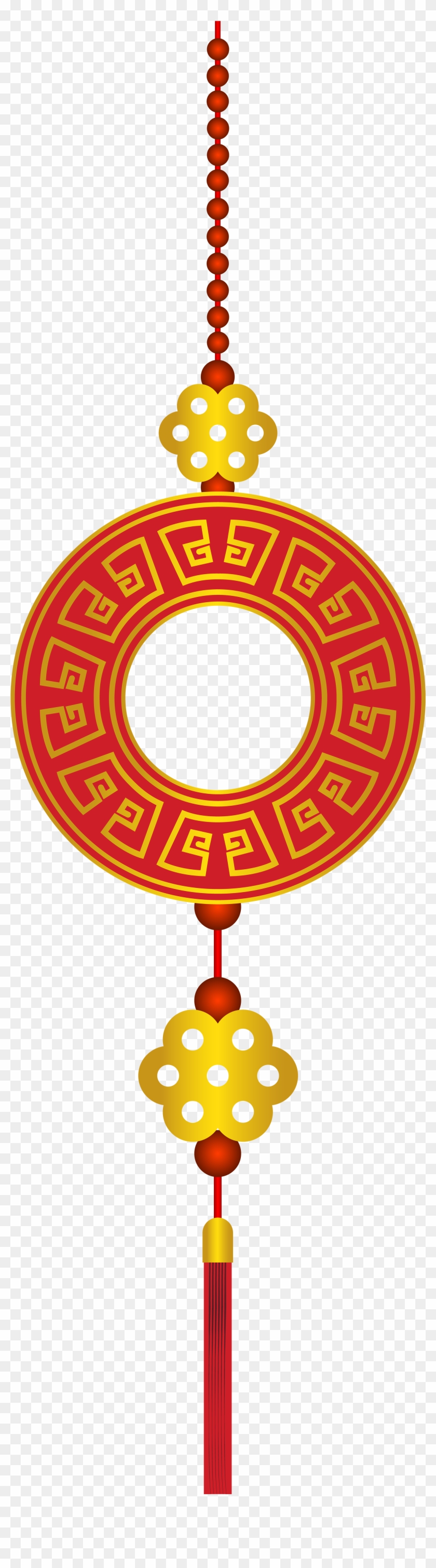 Chinese New Year Decor Png Clip Art - Adornos Chinos Png #420121