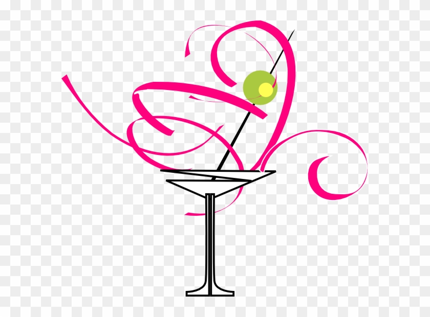 Bachelorette Party Pictures Clip Art - Cocktail Glass Cartoon #420272
