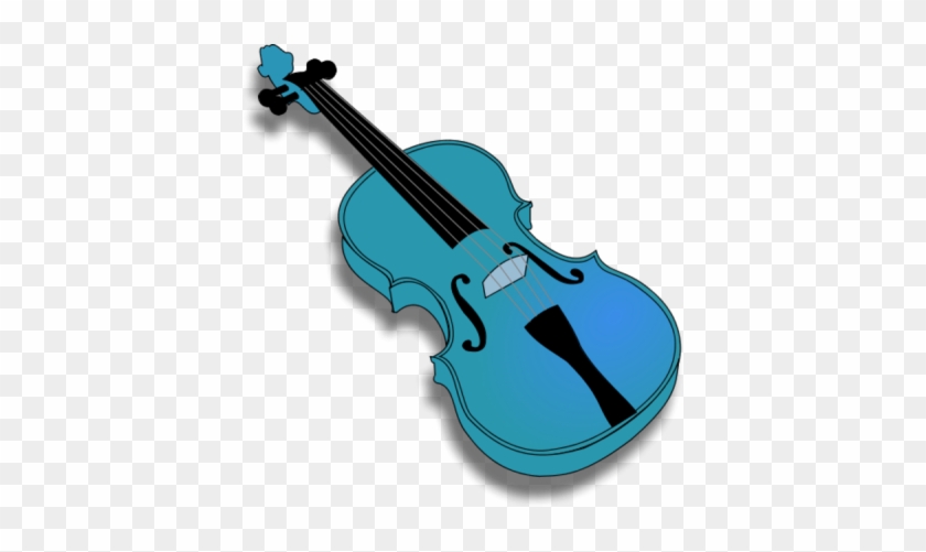 Violin With No Strings Vector Clip Art - Violin Clip Art #420364