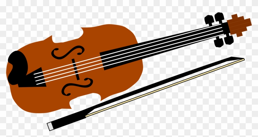 Free Violin Clipart Black And White Images Download - Violin Clipart #420365