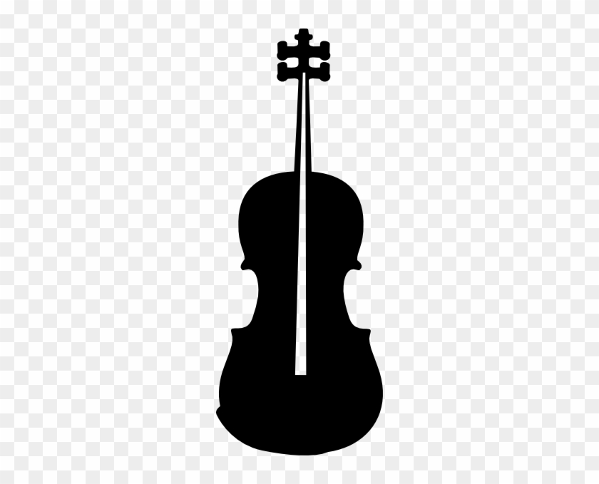 How To Set Use Violin Icon Svg Vector - Violin Silhouette Clip Art #420386