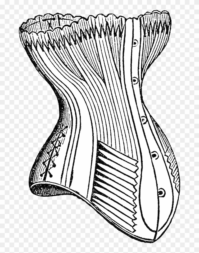 Corset Clipart - Sketch #420417