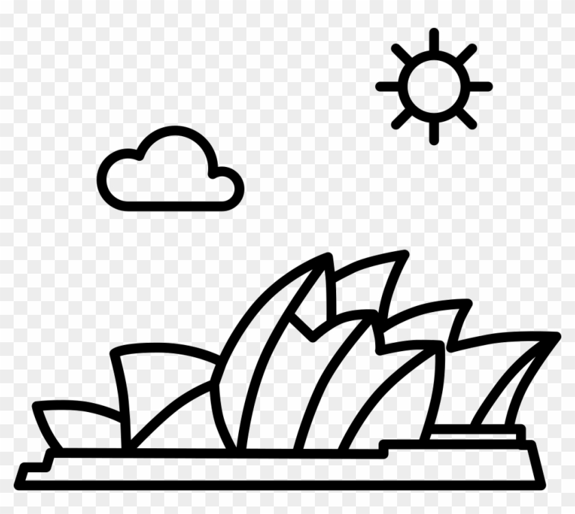 Sydney Opera House Drawing Clip Art - Sydney Opera House Drawing #420457