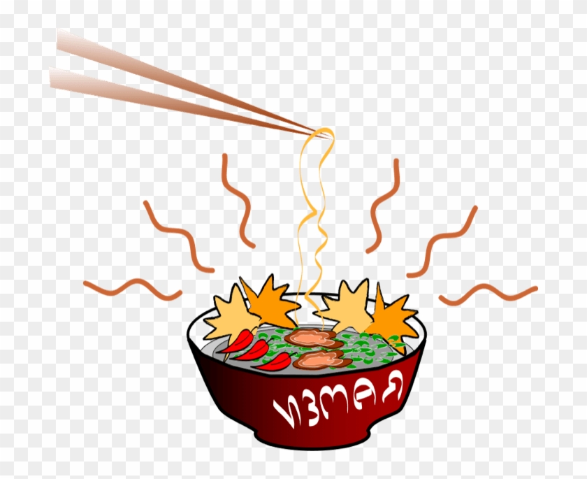 Cute Dishes Free Clipart Free - Cartoon Ramen Transparent #420528