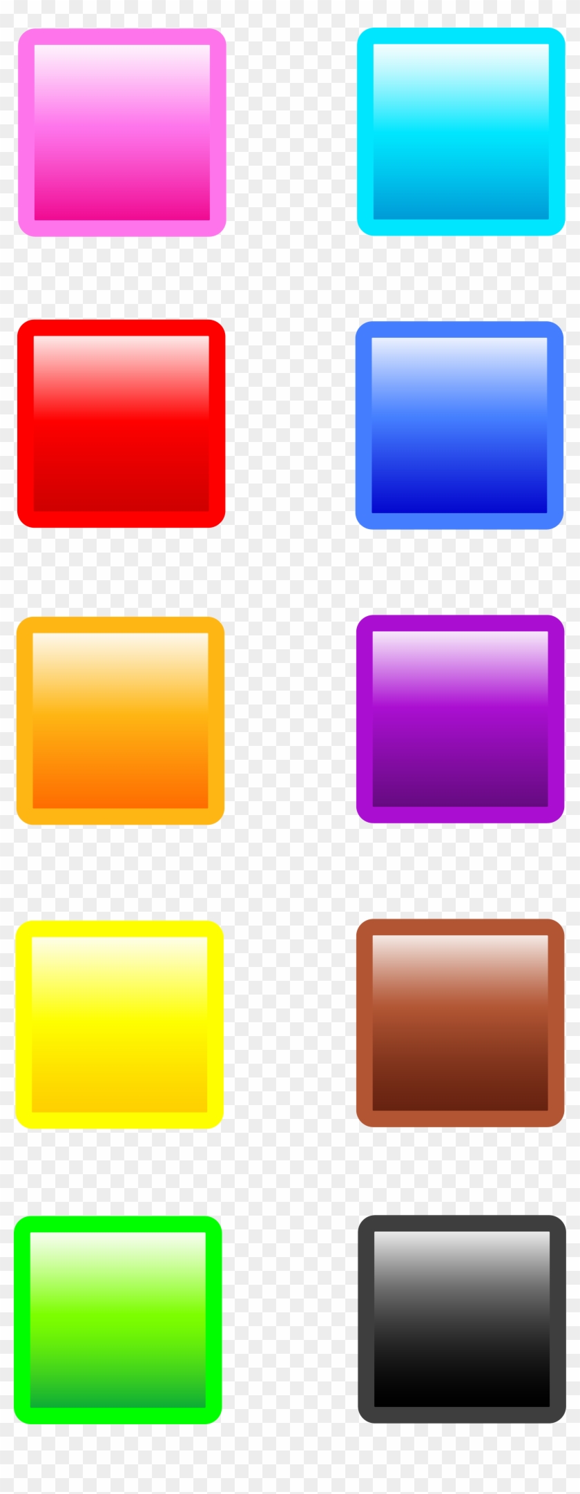 Squares Clipart Colored - Clipart Squares #420562