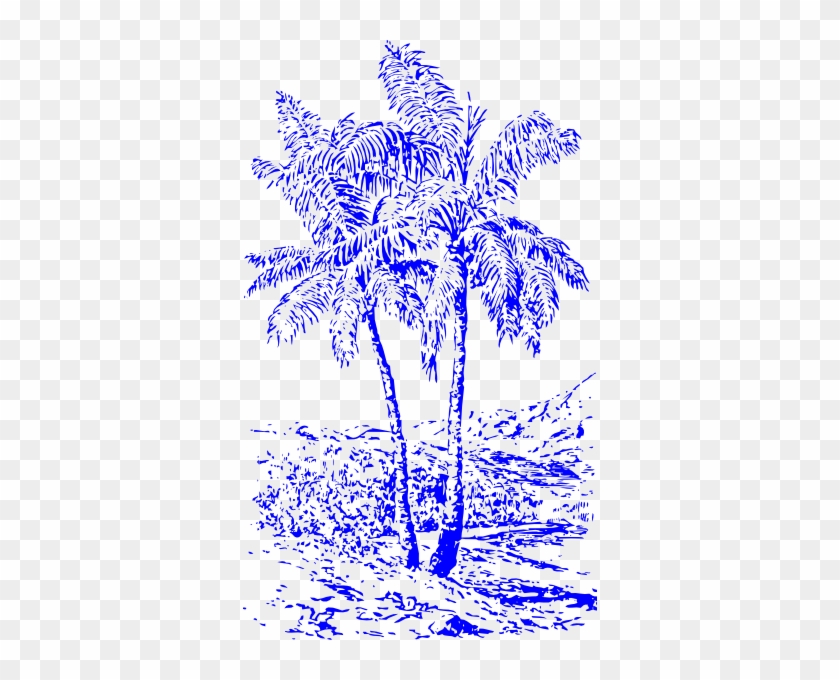 Blue Palm Trees Clip Art Bajgrt Clipart - 3drose Llc 3drose Lsp_174619_1 Image Of Palm Cover #420593
