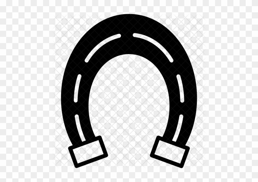 Horseshoe Icon - Circle #420658