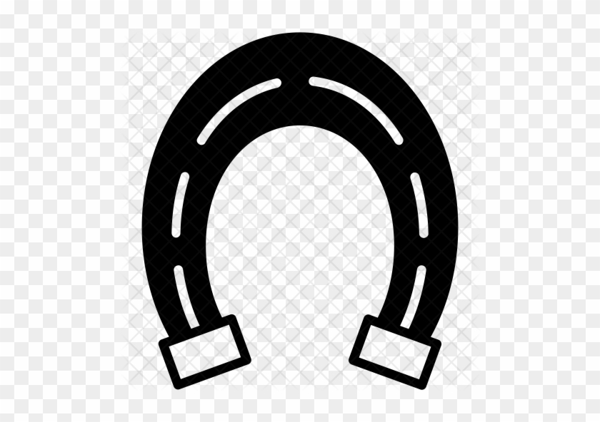 Horseshoe Icon - Circle #420658