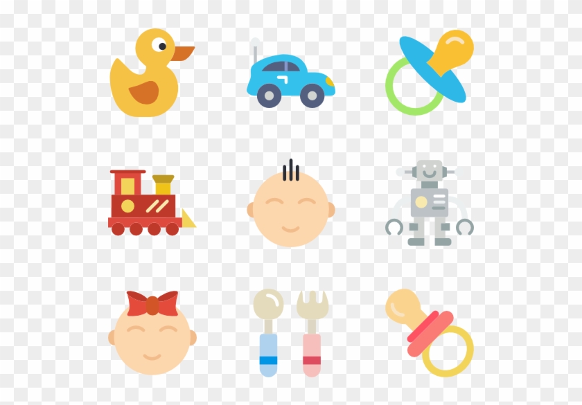 Baby Collection 50 Icons - Toy Flat Icon #420977