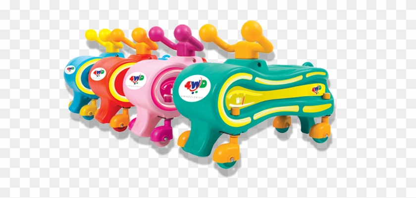 Multicolored Minjal 4 Wheel Drive Ride On Toy - Odrážedlo Minji Modré #420988