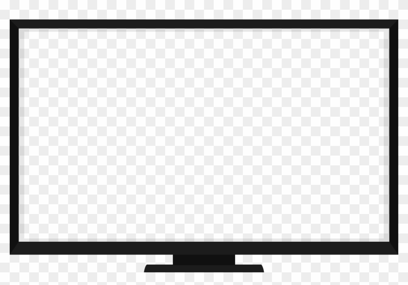 Plasma Clipart Flat Screen Tv - Three Crosses On Calvary #68073